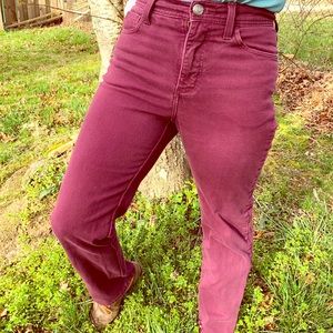 Magenta Lee Jeans